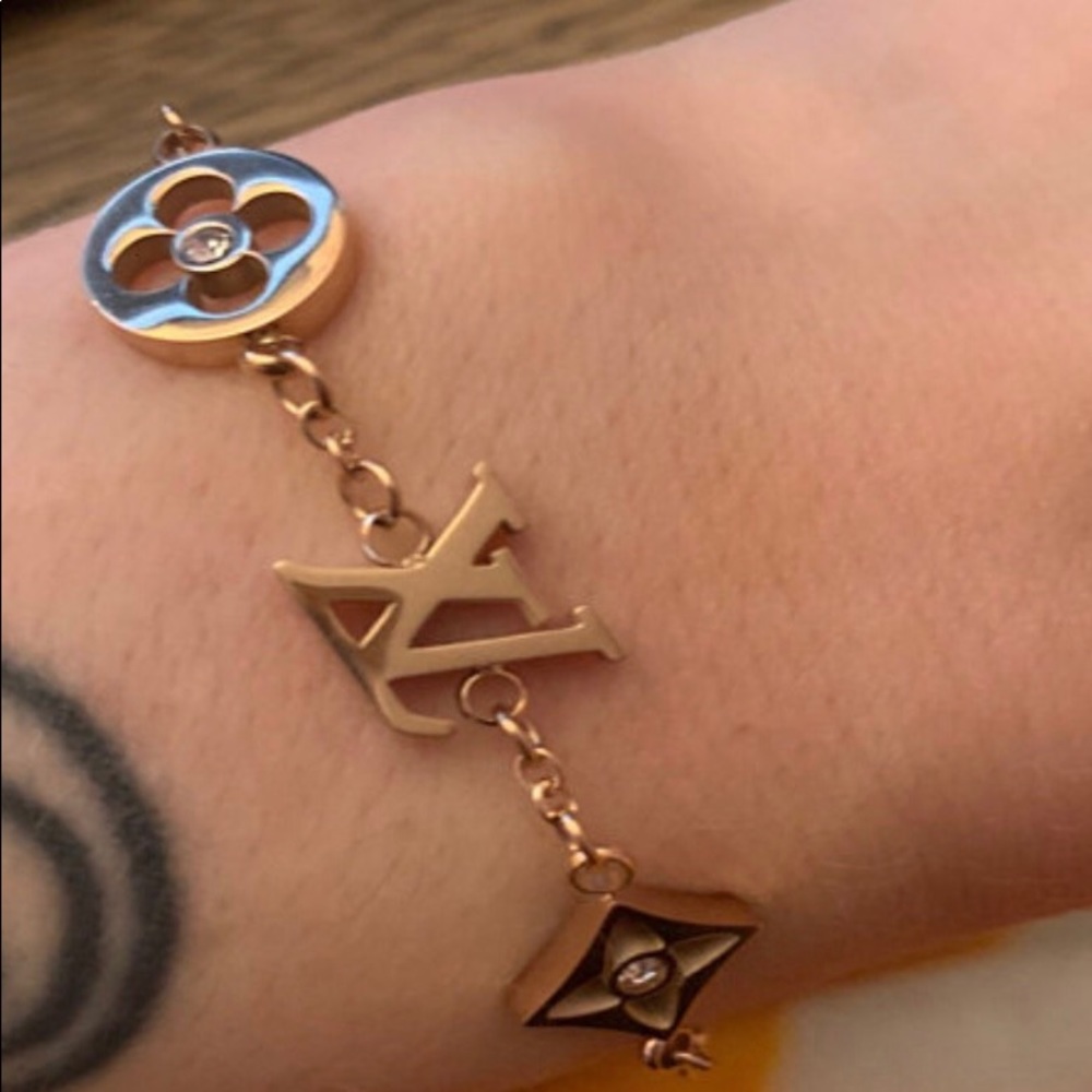 COPY - COPY - Monogram bracelet Idylle Blossom Style - Picture 4 of 4